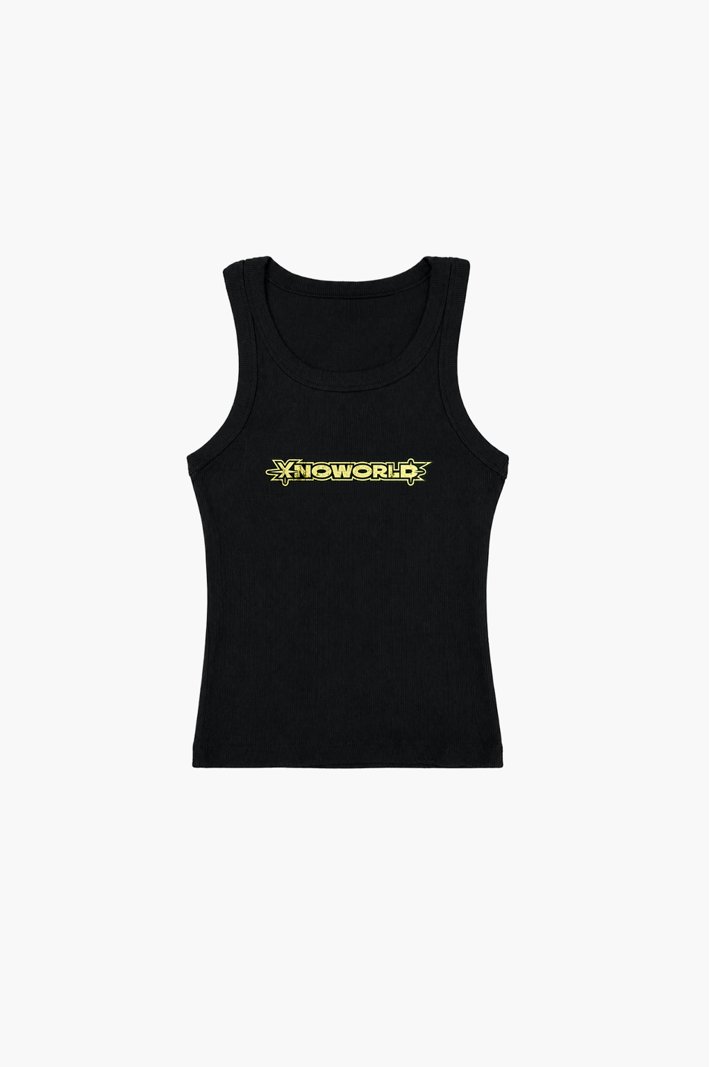 XNO "Bumblebee" Girls Rib Tank Top