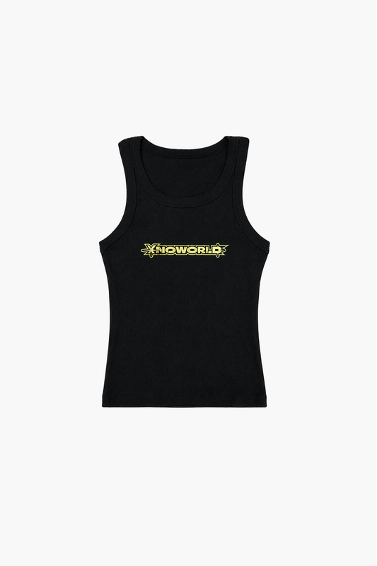 XNO "Bumblebee" Girls Rib Tank Top
