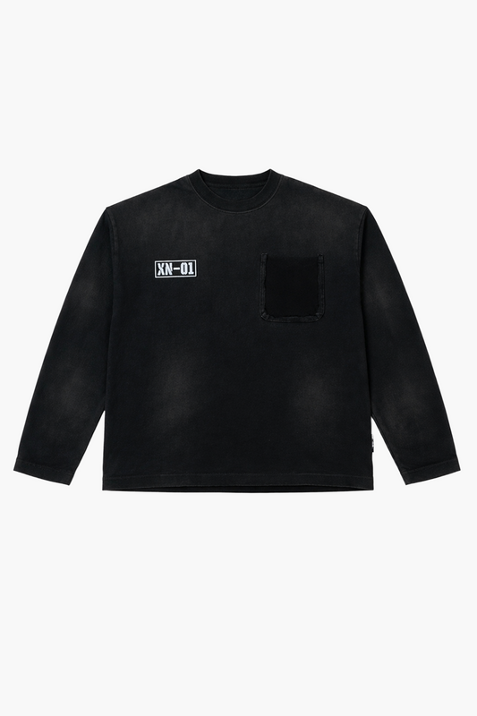 'Harley Quinn' Vintage Washed Longsleeve