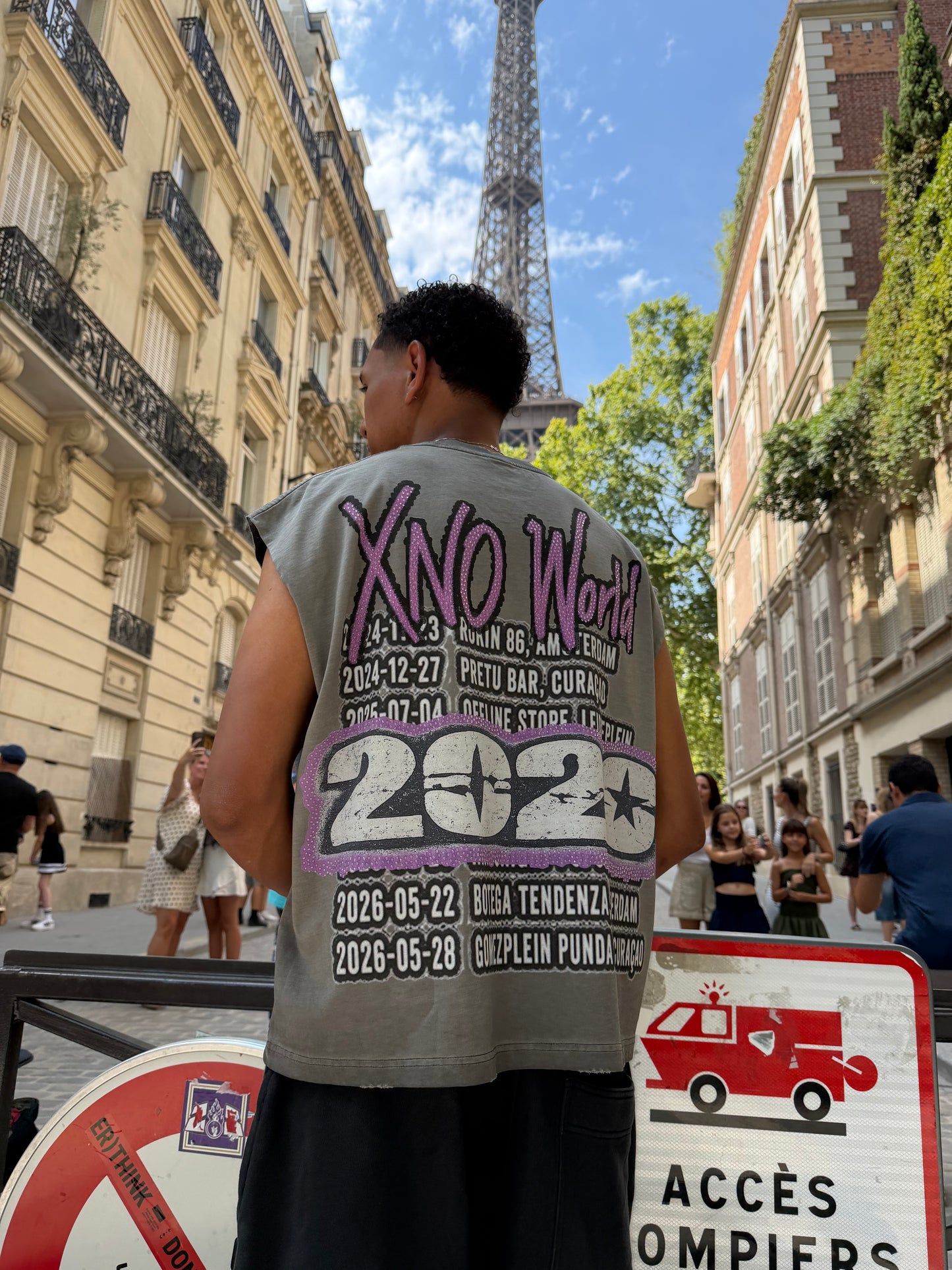XNO "World Tour" Sleeveless Tee