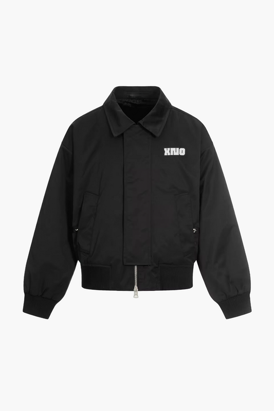 XNO "Faux Fur" Bomber Jacket